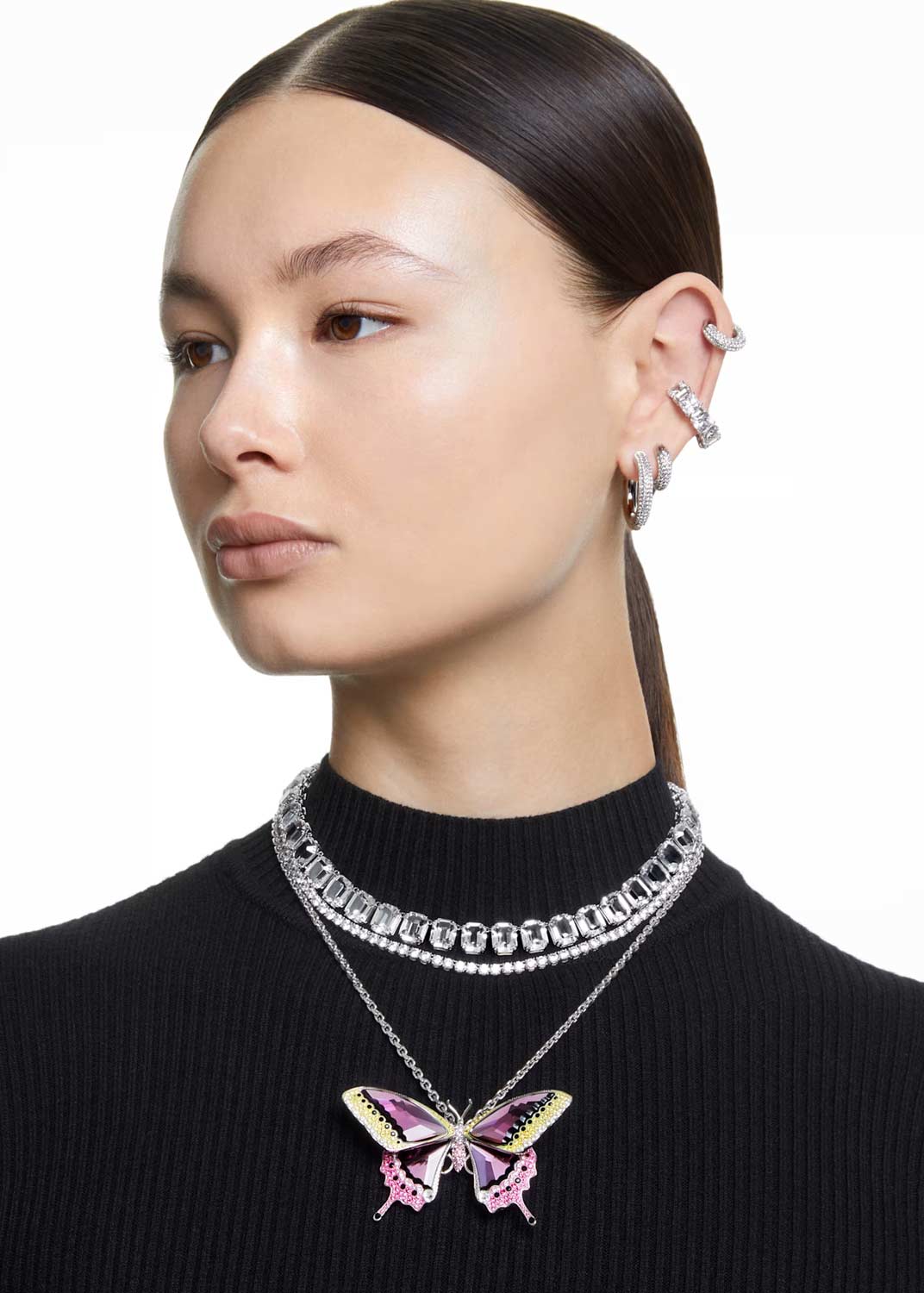 Серьги кольца Swarovski Dextera 5618306