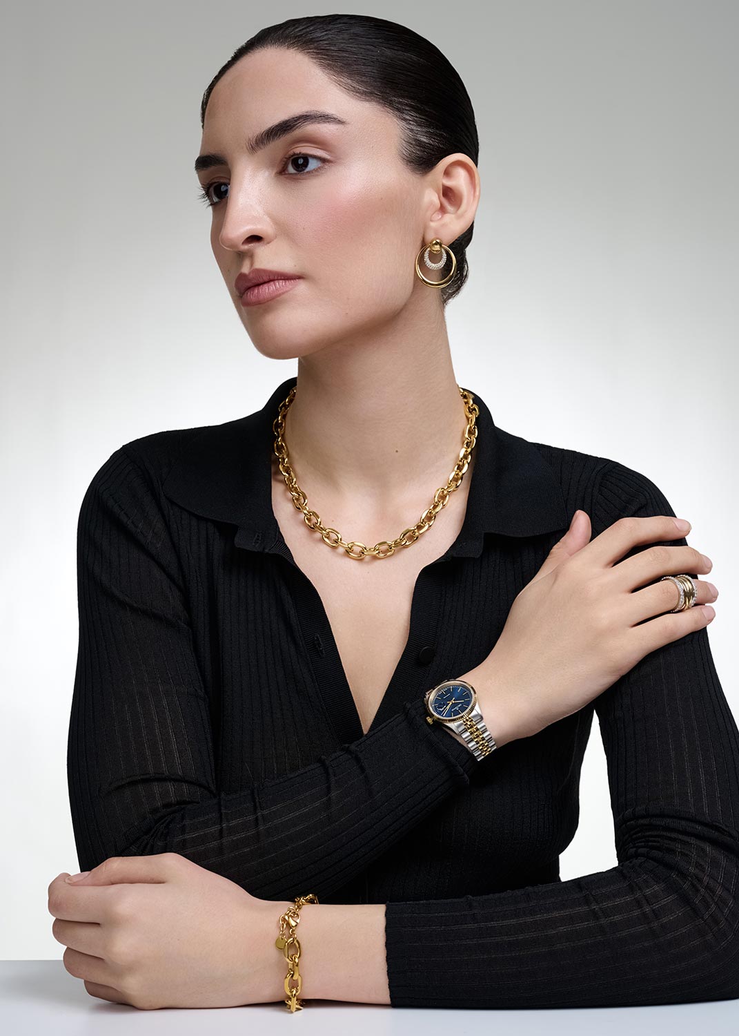 Наборное кольцо Swarovski Hyperbola 5740413 Наборное кольцо Swarovski Hyperbola 5740413