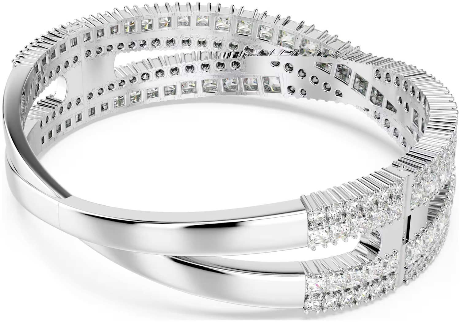 Жесткий браслет Swarovski Hyperbola 5680269
