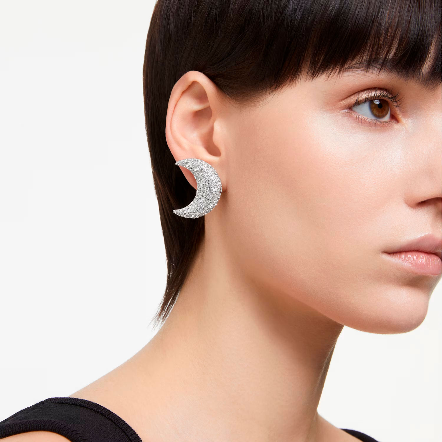 Серьги клипсы Swarovski Luna 5666158