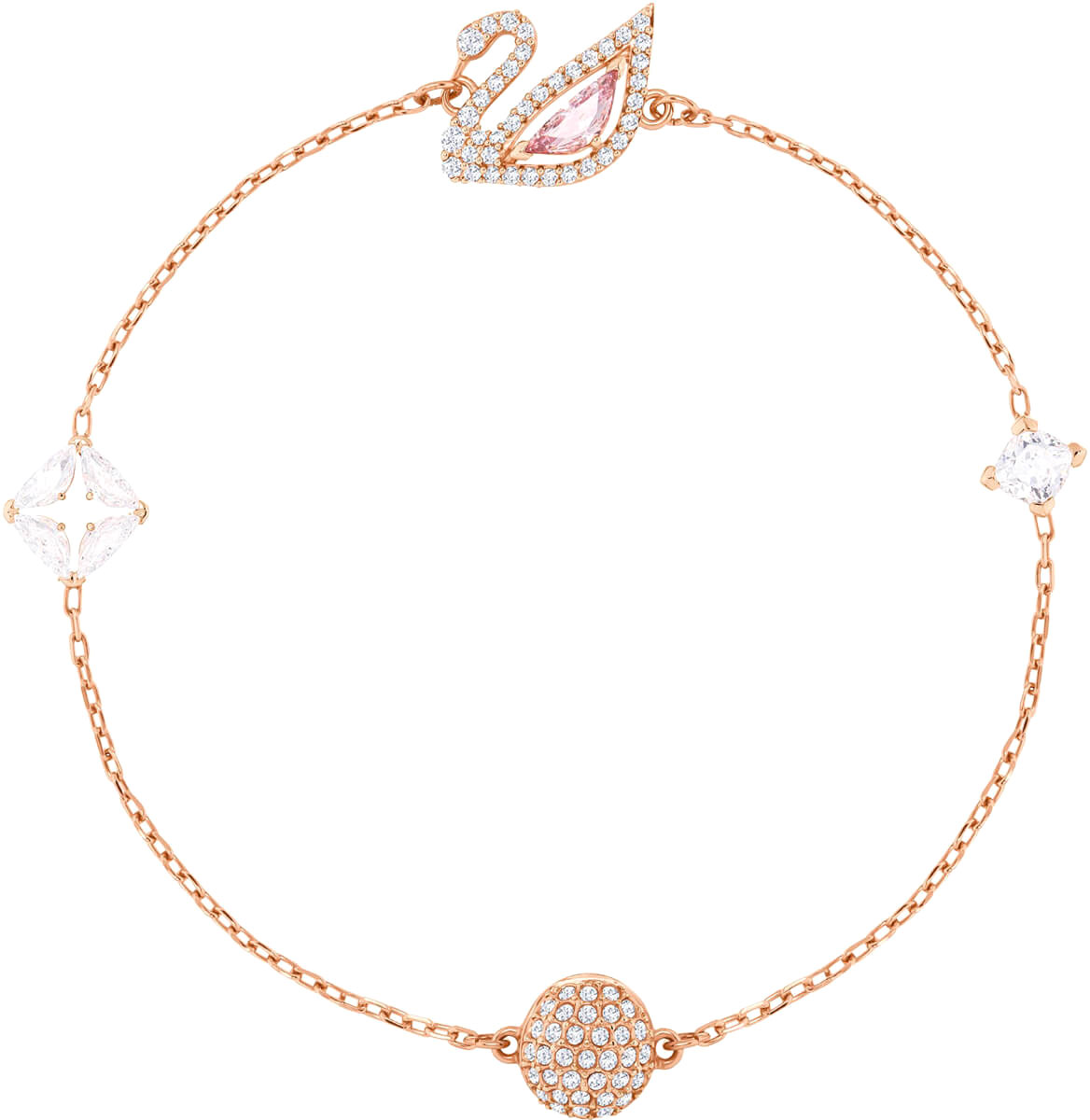 Браслет цепь Swarovski Swan 5485876 (S)