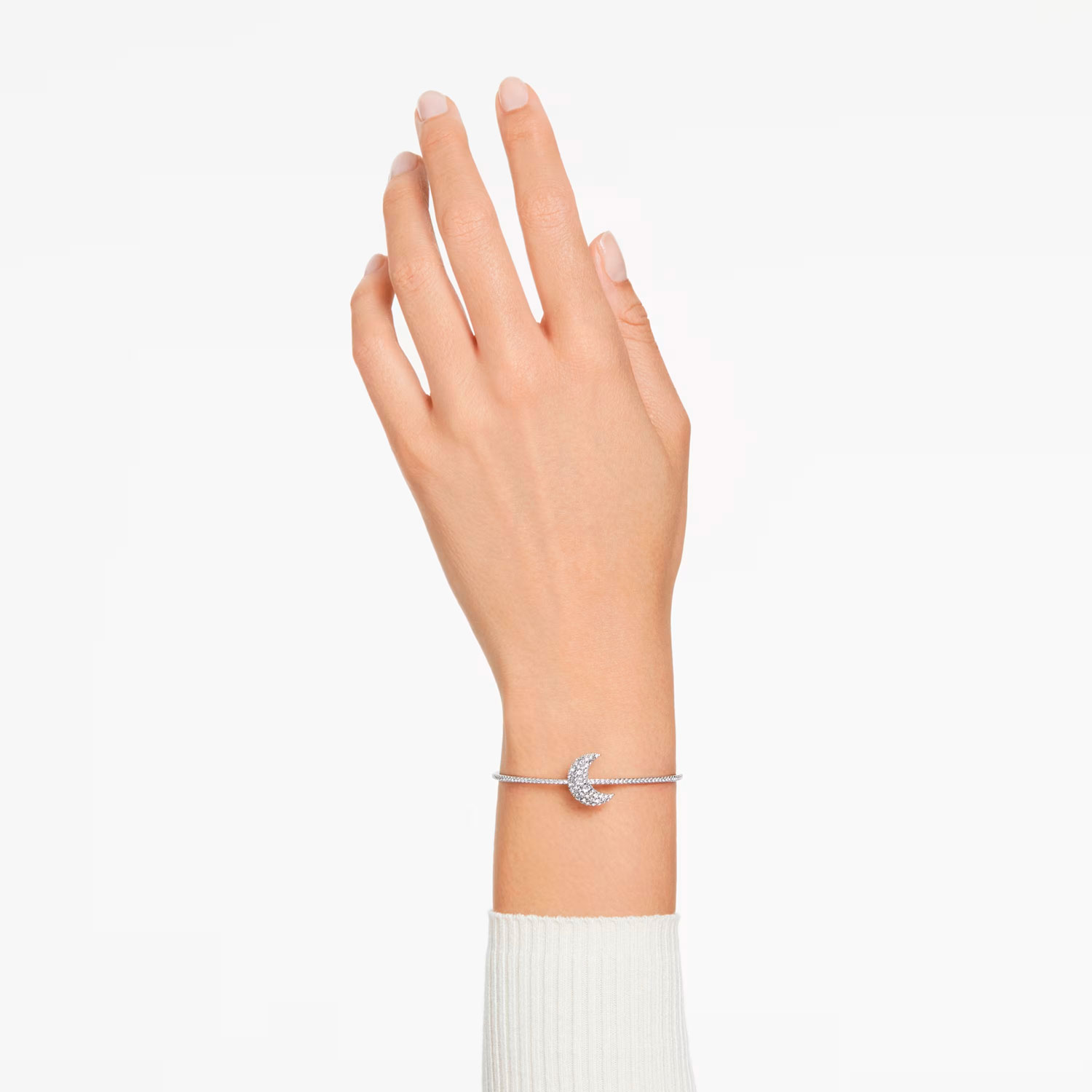 Жесткий браслет Swarovski Luna 5666175 Жесткий браслет Swarovski Luna 5666175