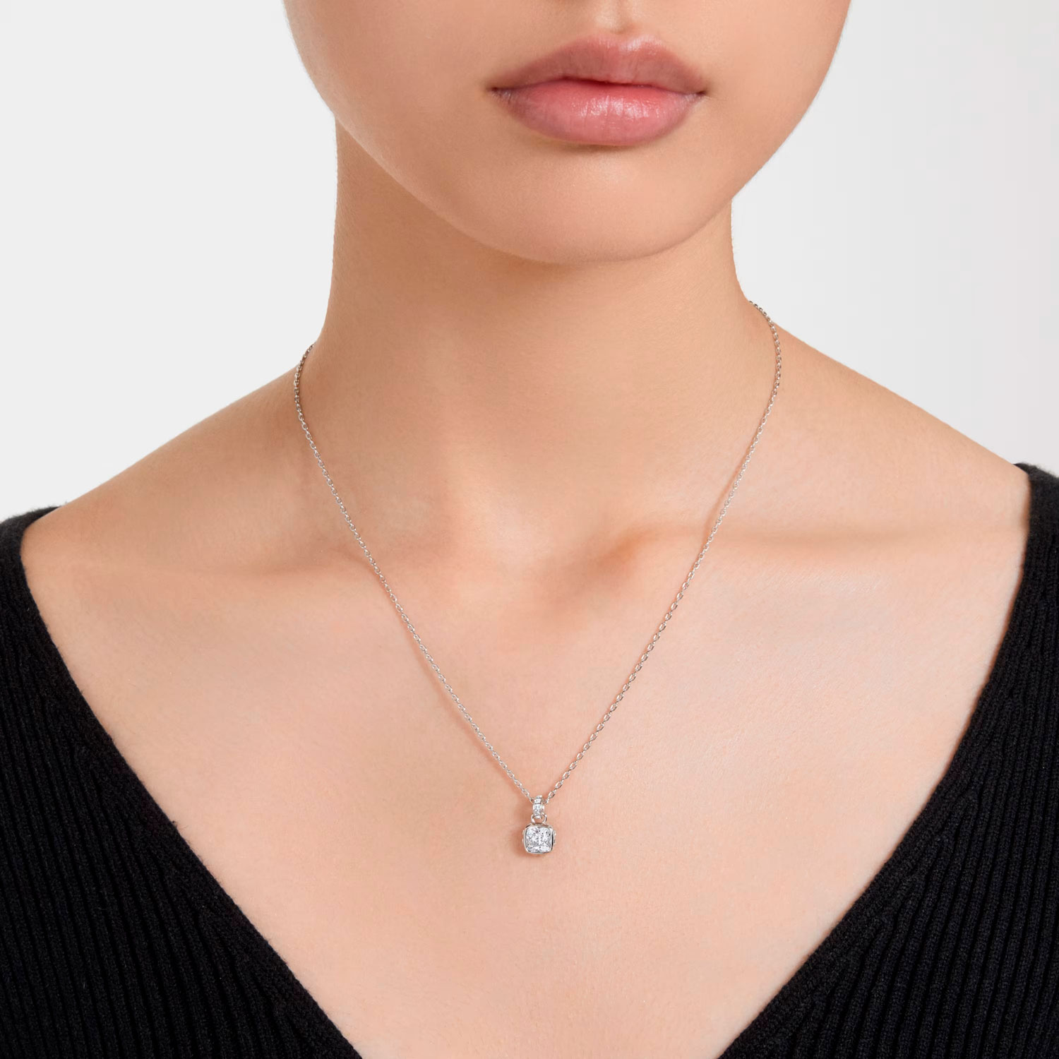 Кулон на цепочке ''Апрель'' Swarovski Birthstone 5651704