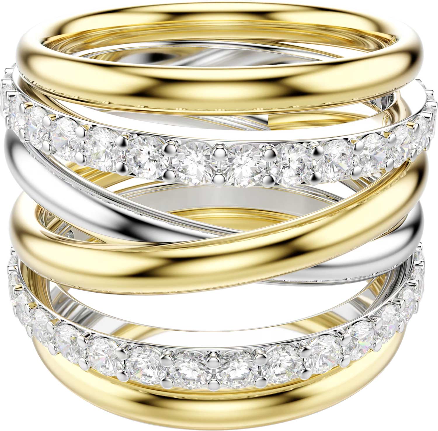 Наборное кольцо Swarovski Hyperbola 5740413 Наборное кольцо Swarovski Hyperbola 5740413