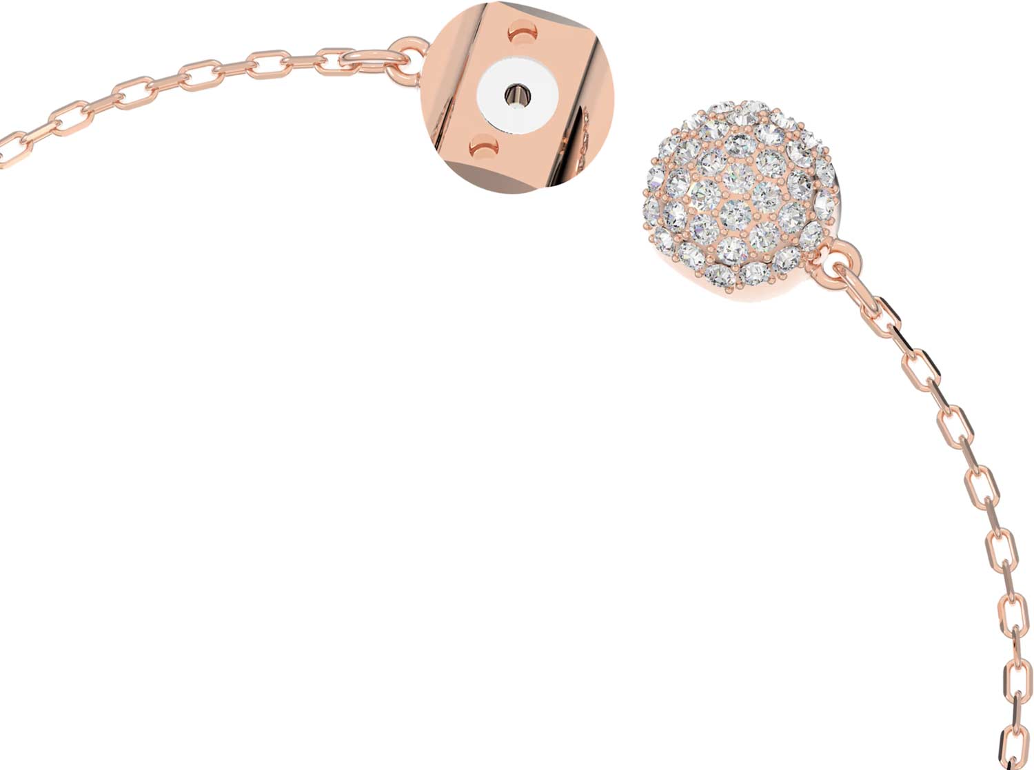Браслет цепь ''Лебедь'' Swarovski Swan 5485877 (L) Браслет цепь ''Лебедь'' Swarovski Swan 5485877 (L)
