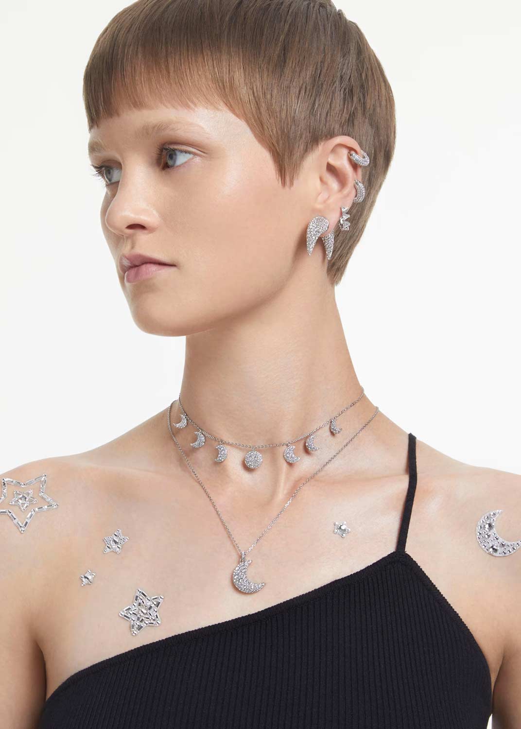 Подвеска Swarovski Luna 5666181 Подвеска Swarovski Luna 5666181