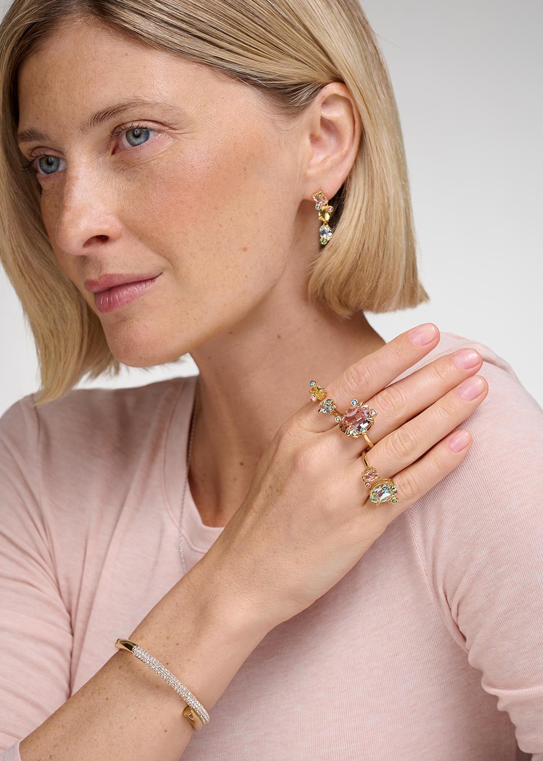 Набор колец Swarovski Gema 5705814 Набор колец Swarovski Gema 5705814