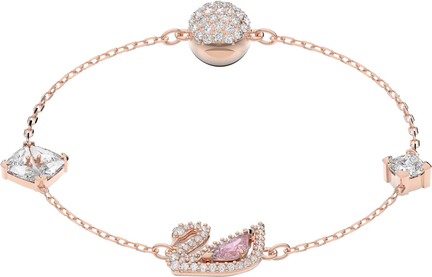 Браслет цепь ''Лебедь'' Swarovski Swan 5485877 (L)
