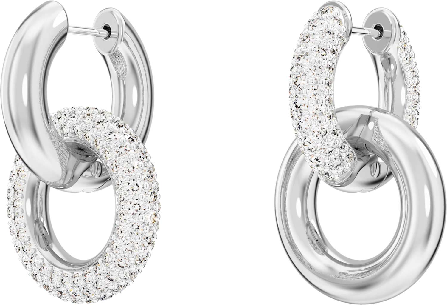 Серьги круглые Swarovski Dextera 5671807