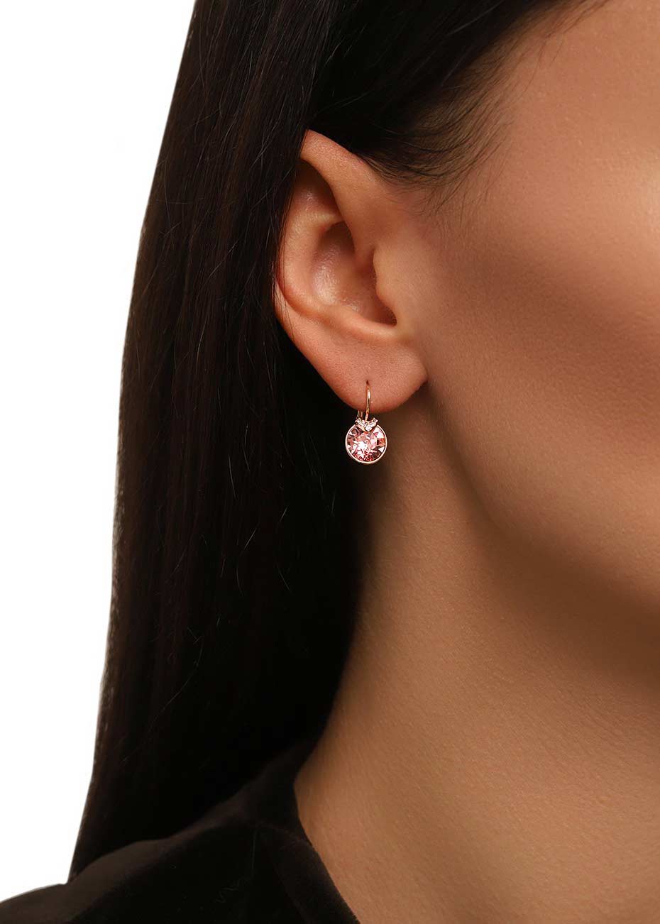 Серьги круглые Swarovski Bella 5662114 Серьги круглые Swarovski Bella 5662114