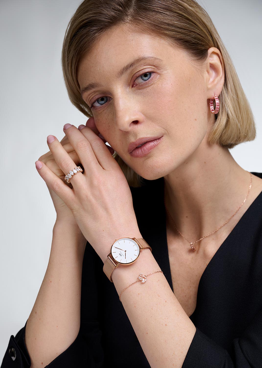 Браслет цепь Swarovski Swan 5738202 Браслет цепь Swarovski Swan 5738202