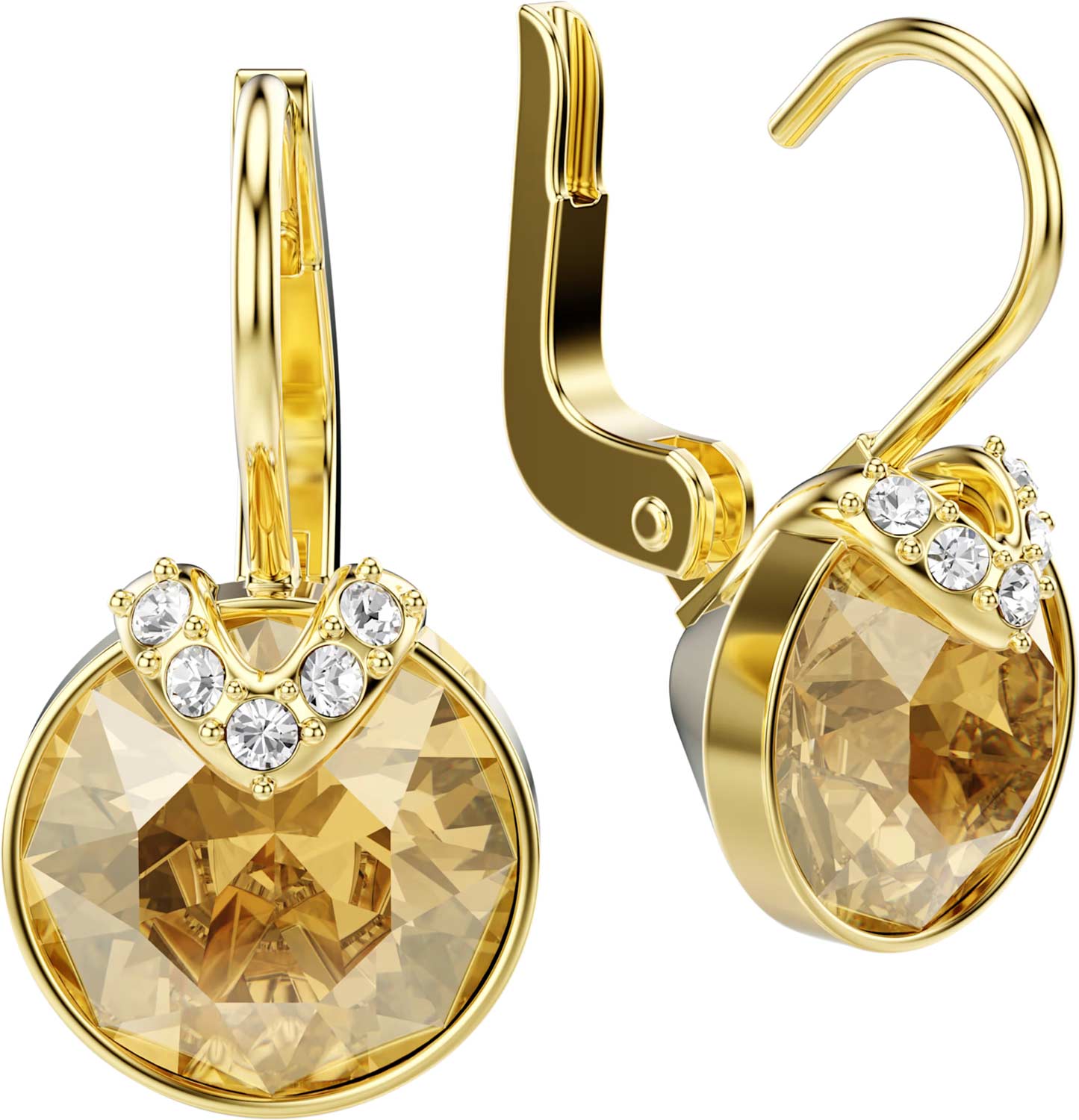Серьги круглые Swarovski Bella 5662093 Серьги круглые Swarovski Bella 5662093