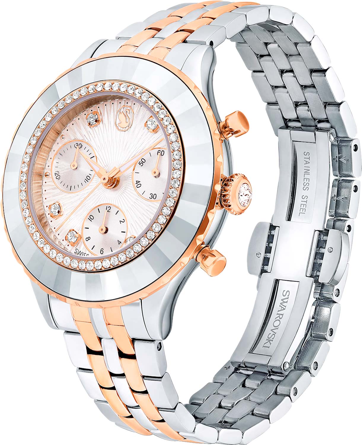 Швейцарские наручные часы Swarovski 5672937 с хронографом Швейцарские наручные часы Swarovski 5672937 с хронографом