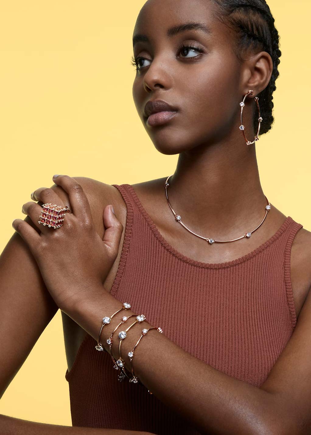 Ожерелье Swarovski Constella 5609710 Ожерелье Swarovski Constella 5609710