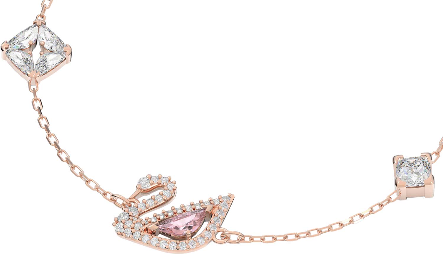 Браслет цепь ''Лебедь'' Swarovski Swan 5485877 (L) Браслет цепь ''Лебедь'' Swarovski Swan 5485877 (L)