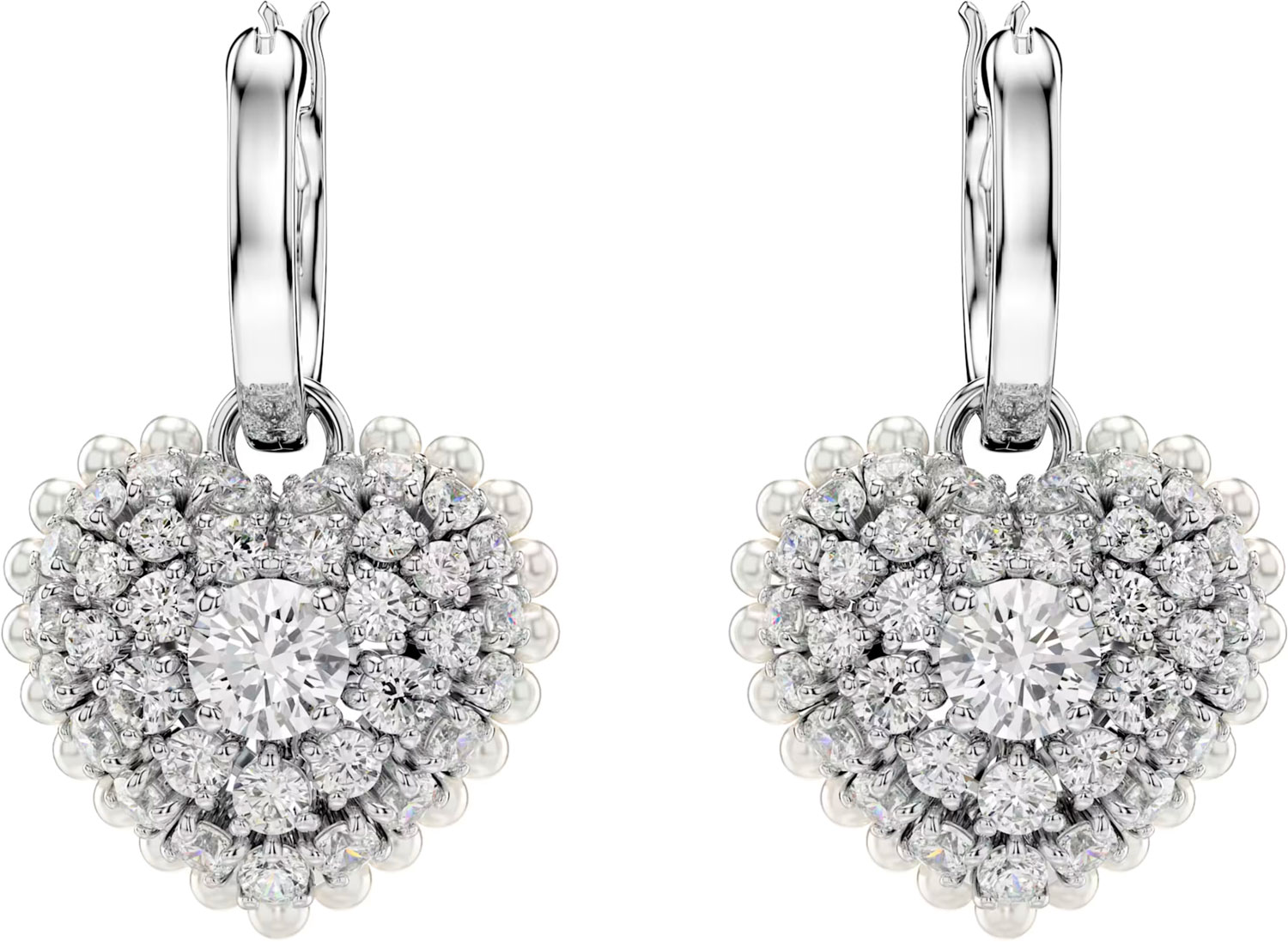 Серьги с подвесками Swarovski Idyllia 5684384 Серьги с подвесками Swarovski Idyllia 5684384