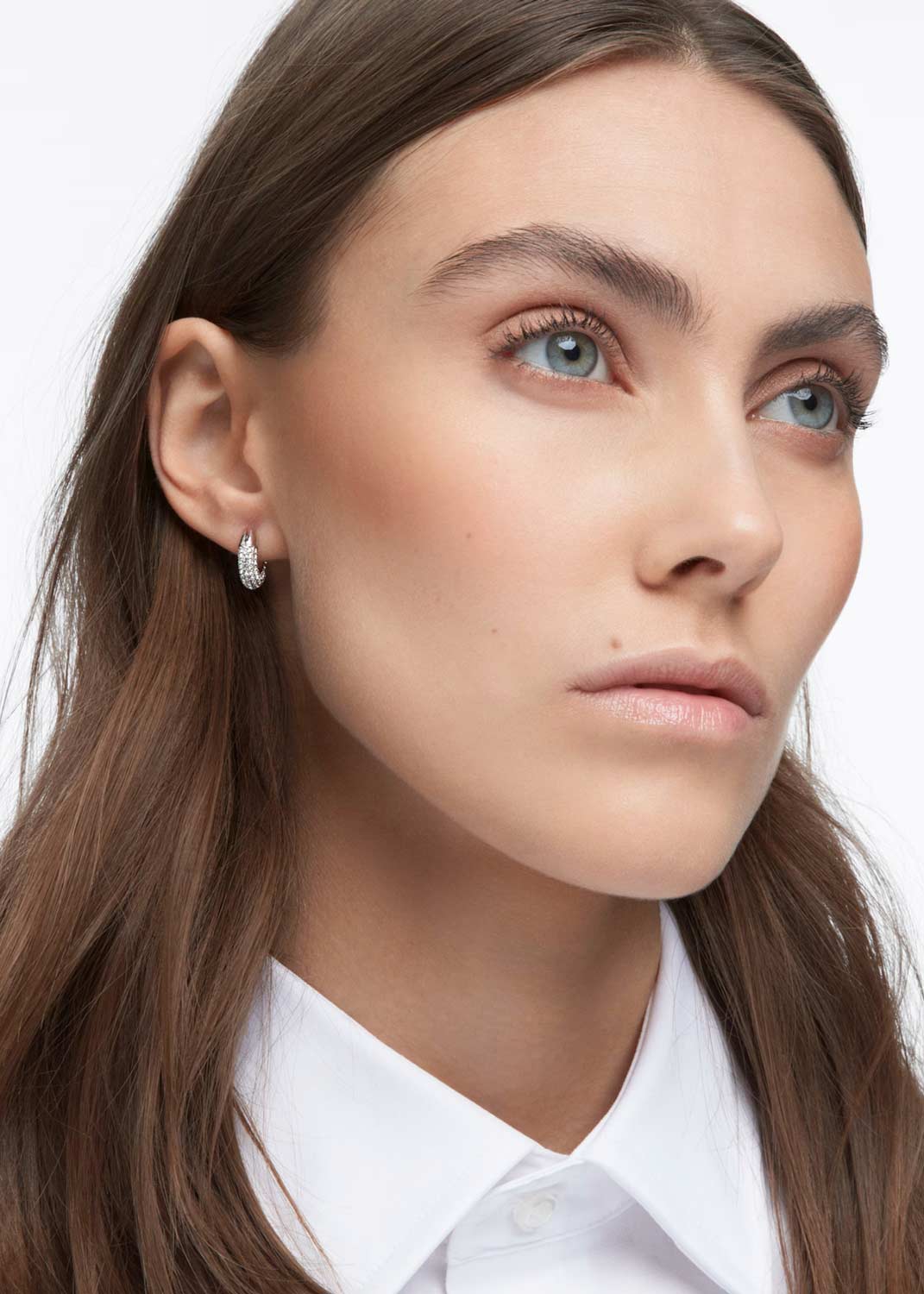 Серьги кольца Swarovski Dextera 5618306