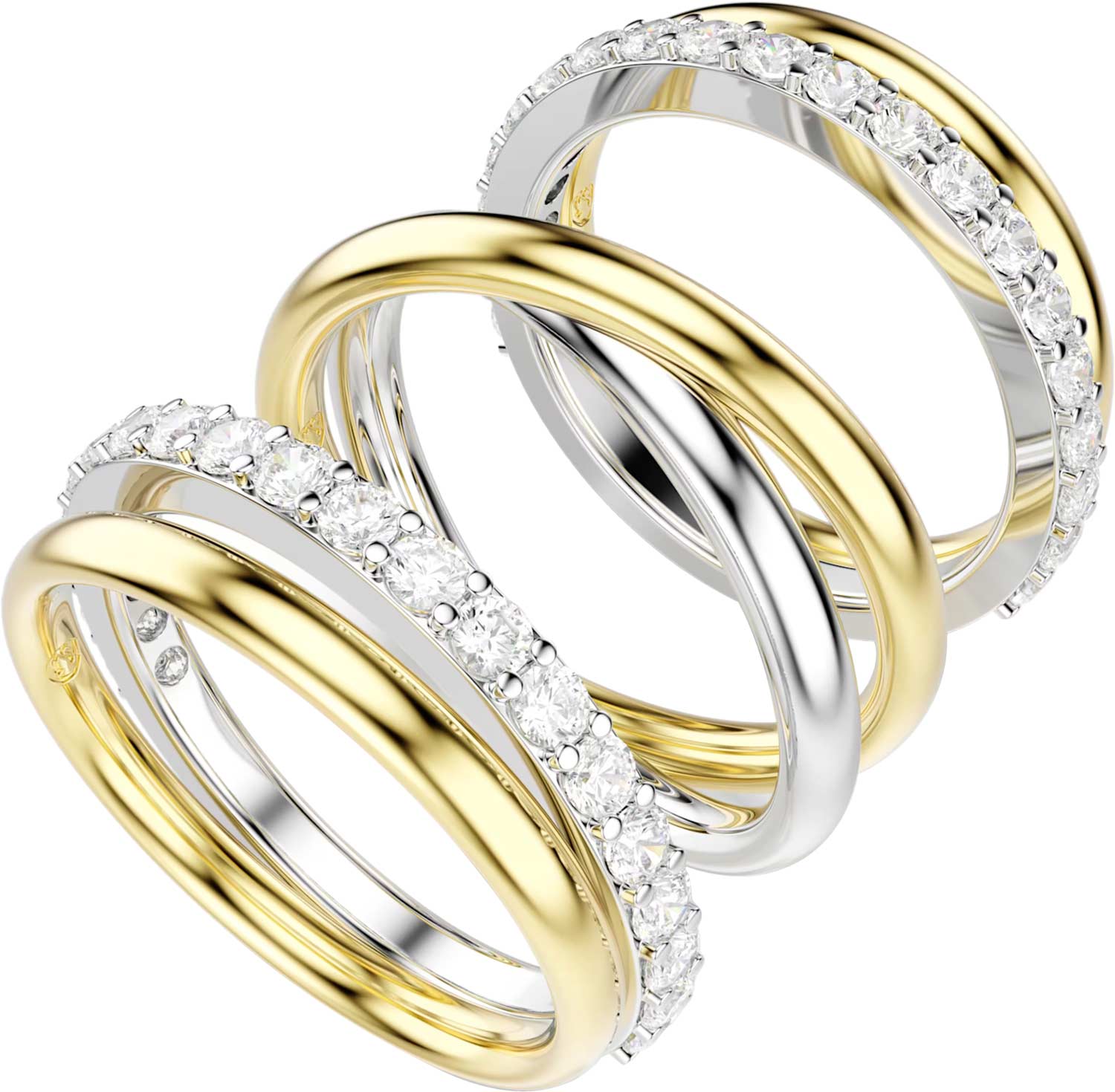 Наборное кольцо Swarovski Hyperbola 5740413 Наборное кольцо Swarovski Hyperbola 5740413