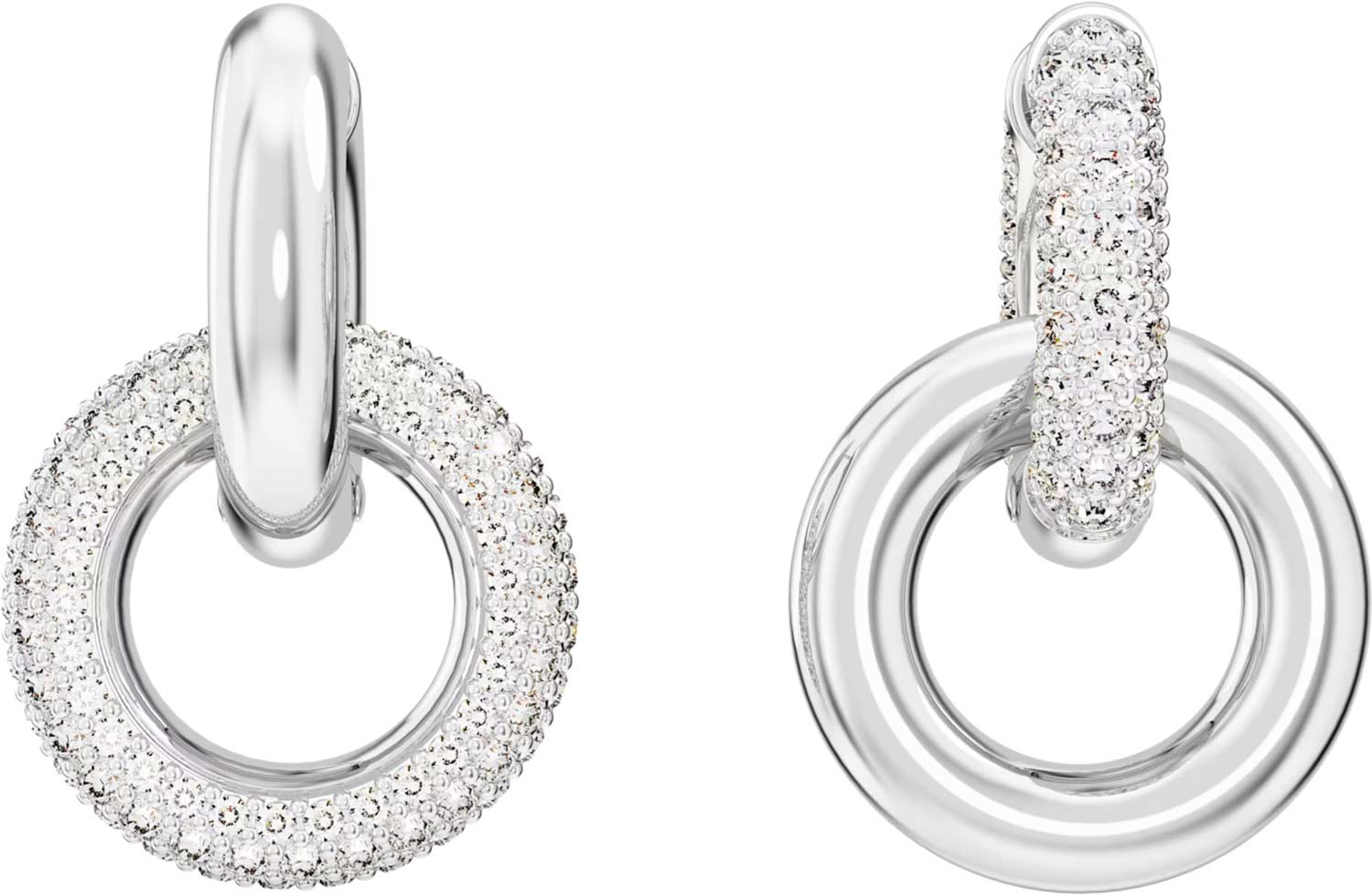 Серьги круглые Swarovski Dextera 5671807
