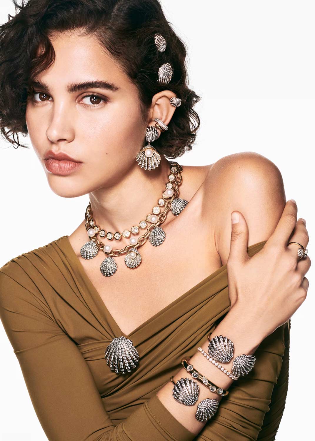 Серьги Swarovski Idyllia 5683970 Серьги Swarovski Idyllia 5683970