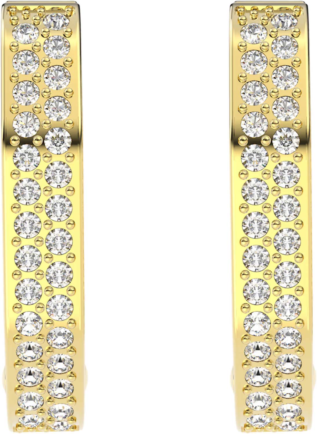 Серьги кольца Swarovski Dextera 5626084 Серьги кольца Swarovski Dextera 5626084