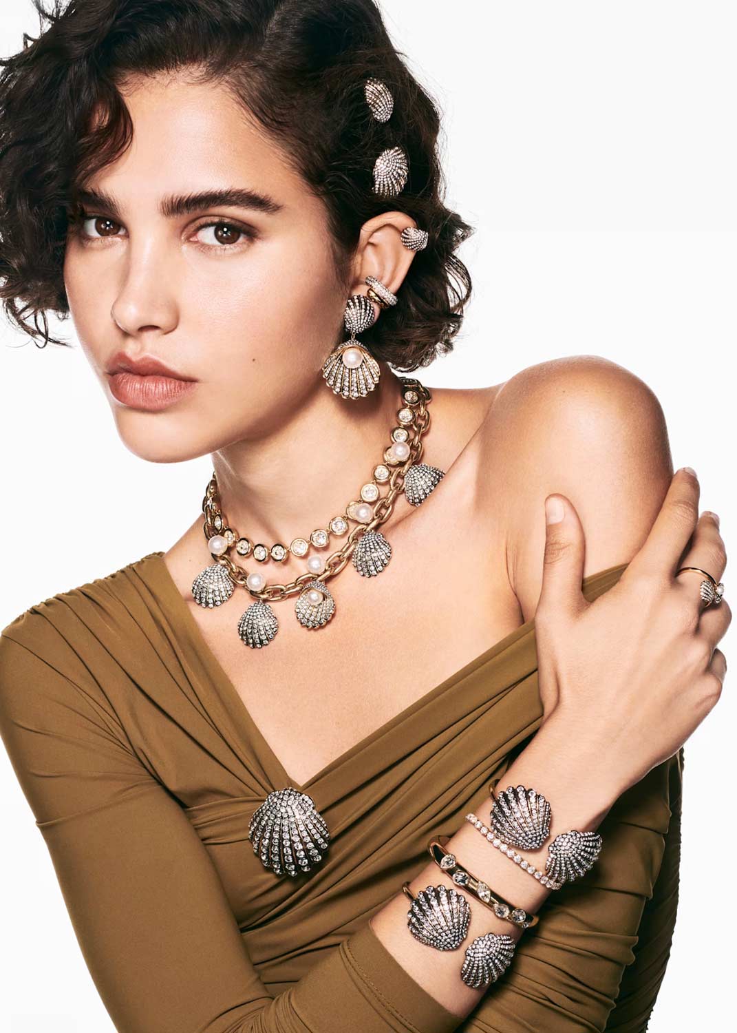 Клипсы Swarovski Idyllia 5683946