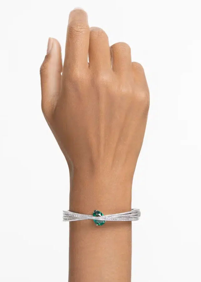 Жесткий браслет Swarovski Hyperbola 5665327 (M)