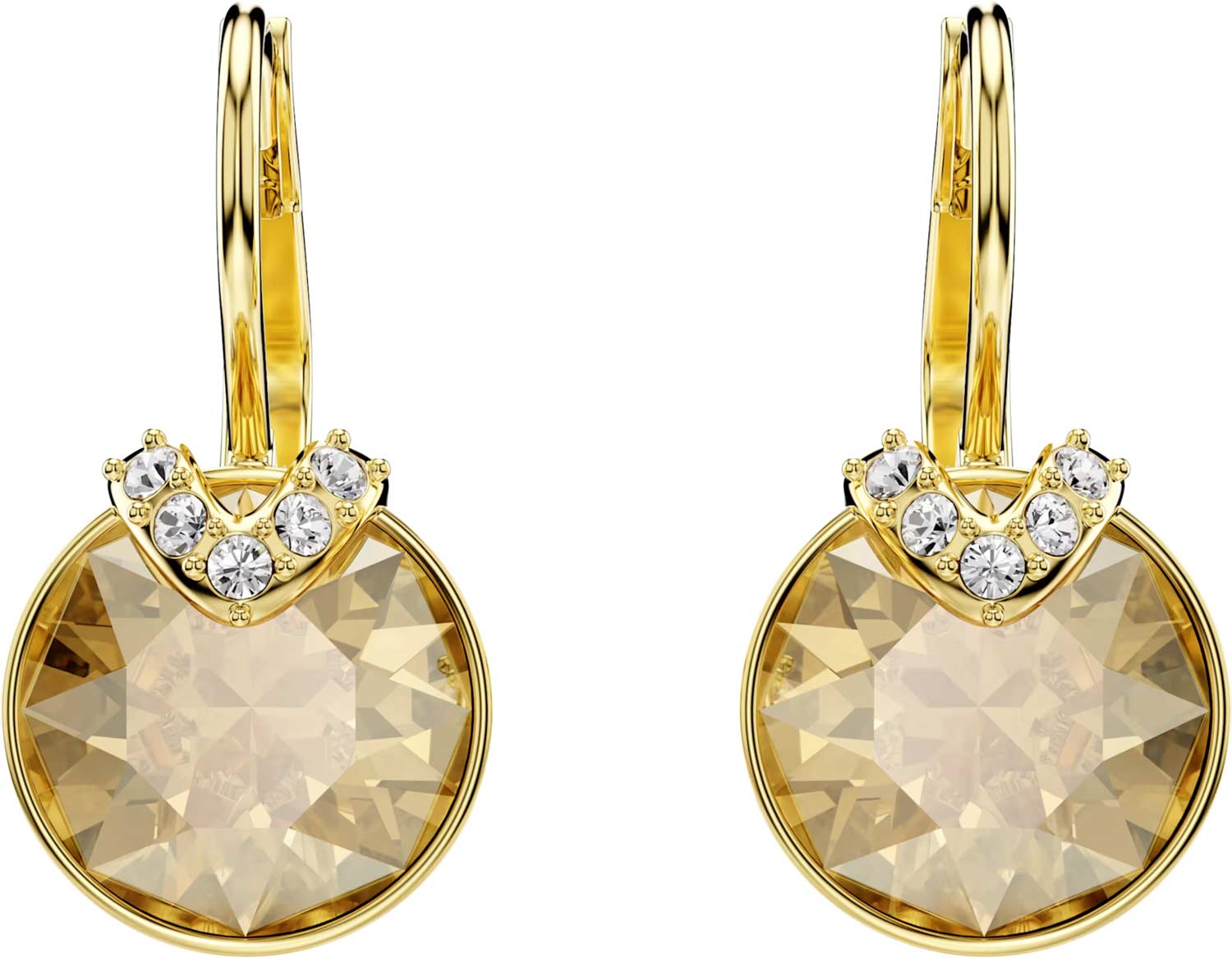 Серьги круглые Swarovski Bella 5662093 Серьги круглые Swarovski Bella 5662093