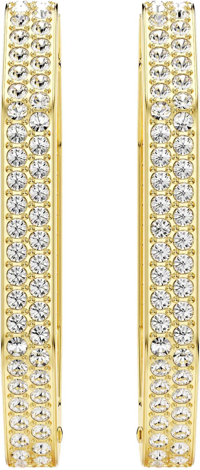 Серьги кольца Swarovski Dextera 5618304 Серьги кольца Swarovski Dextera 5618304