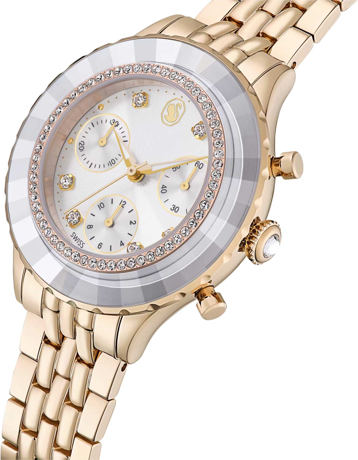 Швейцарские наручные часы Swarovski 5730194 с хронографом Швейцарские наручные часы Swarovski 5730194 с хронографом