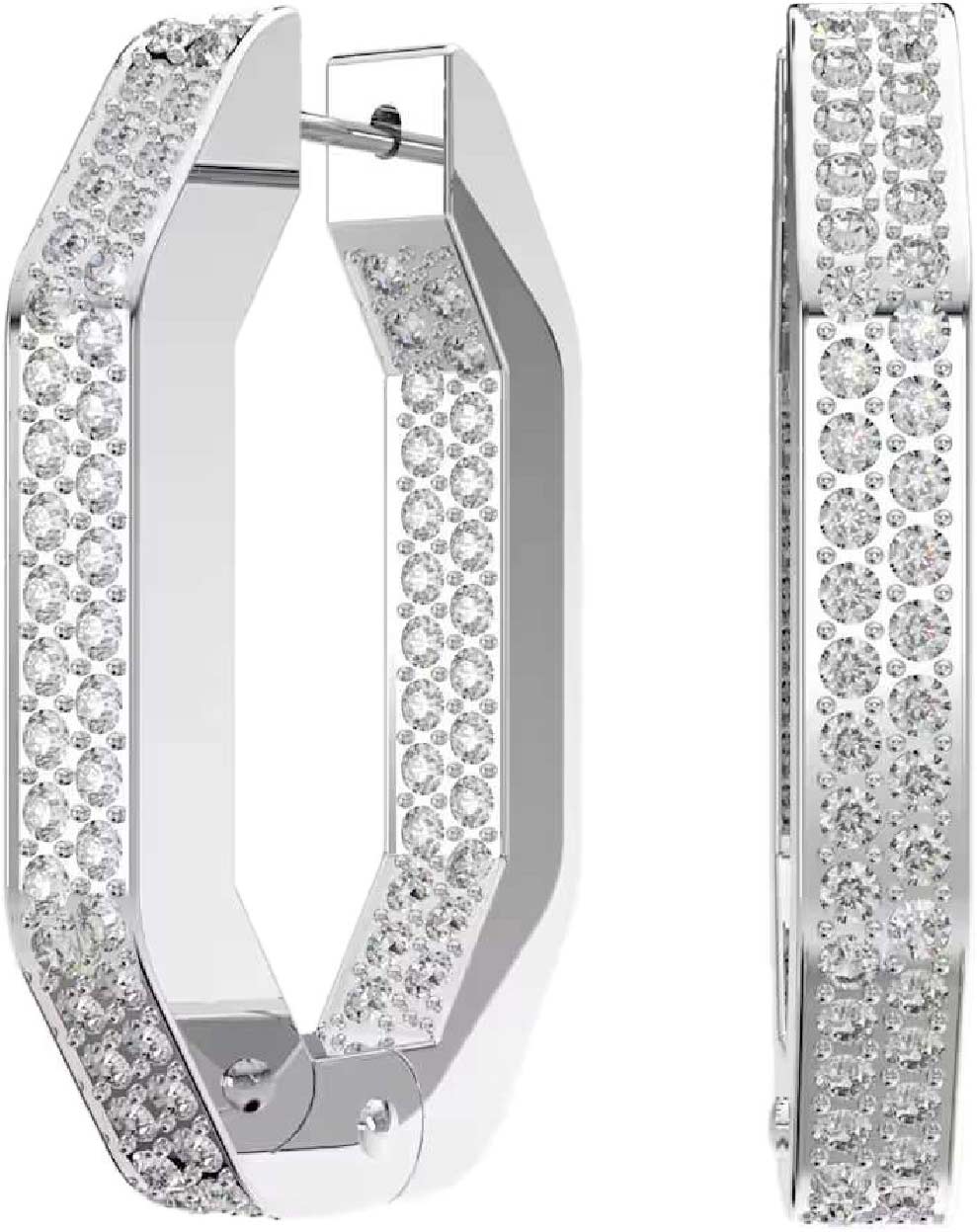 Серьги кольца Swarovski Dextera 5618308