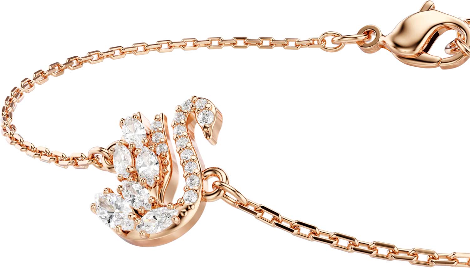 Браслет цепь Swarovski Swan 5738202 Браслет цепь Swarovski Swan 5738202