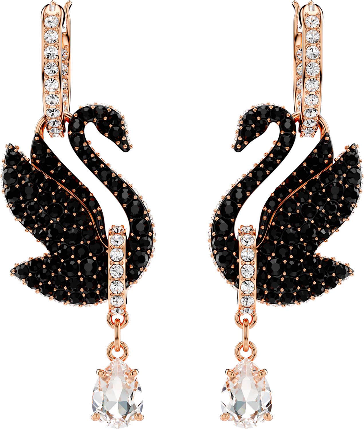 Серьги с подвесками Swarovski Swan 5689659-DF