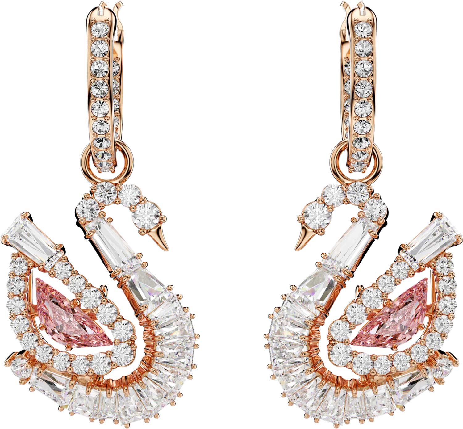 Серьги с подвесками Swarovski Swan 5732415 Серьги с подвесками Swarovski Swan 5732415
