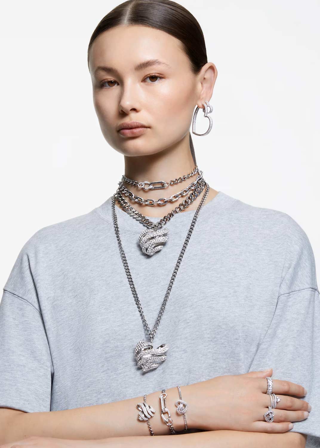 Серьги Swarovski Matrix 5647591 Серьги Swarovski Matrix 5647591