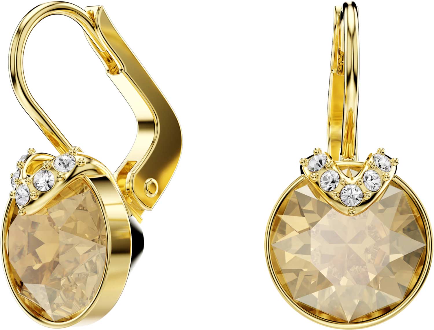 Серьги круглые Swarovski Bella 5662093