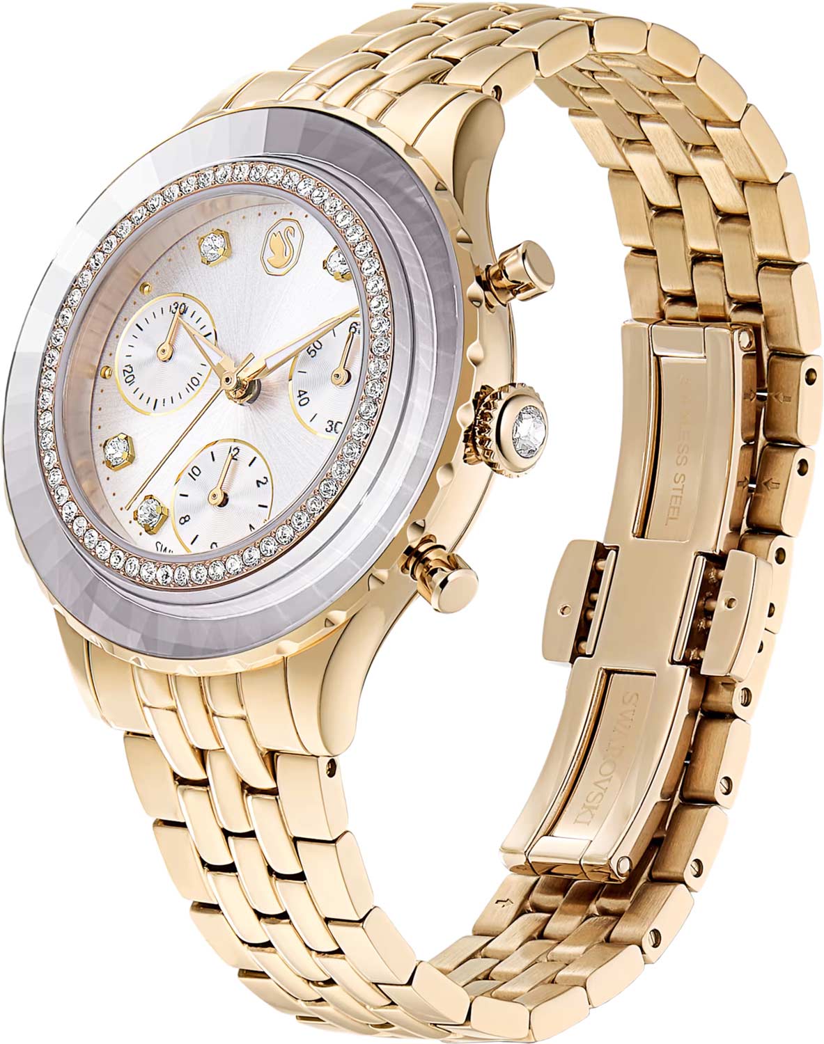 Швейцарские наручные часы Swarovski 5730194 с хронографом Швейцарские наручные часы Swarovski 5730194 с хронографом