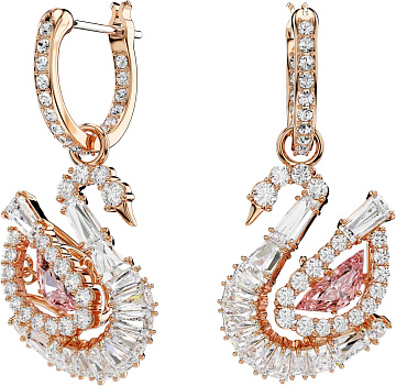 Серьги с подвесками Swarovski Swan 5732415